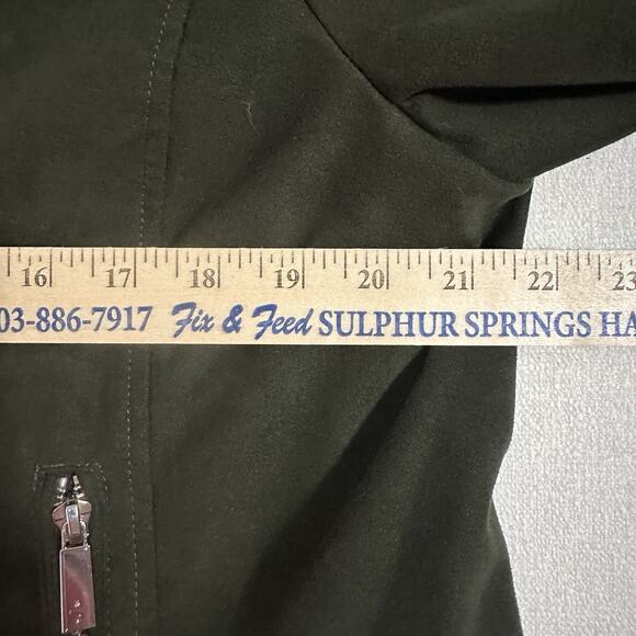 Kenneth‎ Cole Reaction Faux Suede Motorcycle Jacket with Zipper Accents XL - Picture 11 of 13